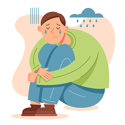 Depression illustration